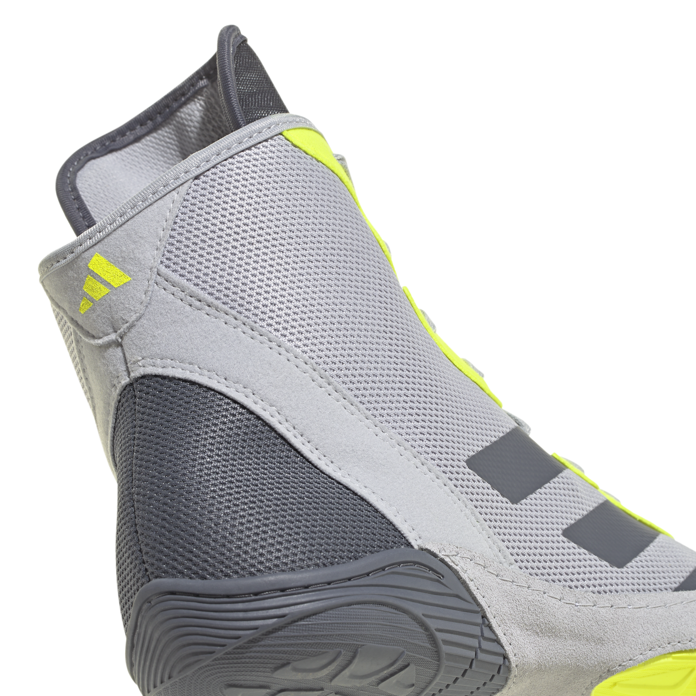 Adizero Wrestling team light grey/team onix/team solar yellow 2  - IG2016