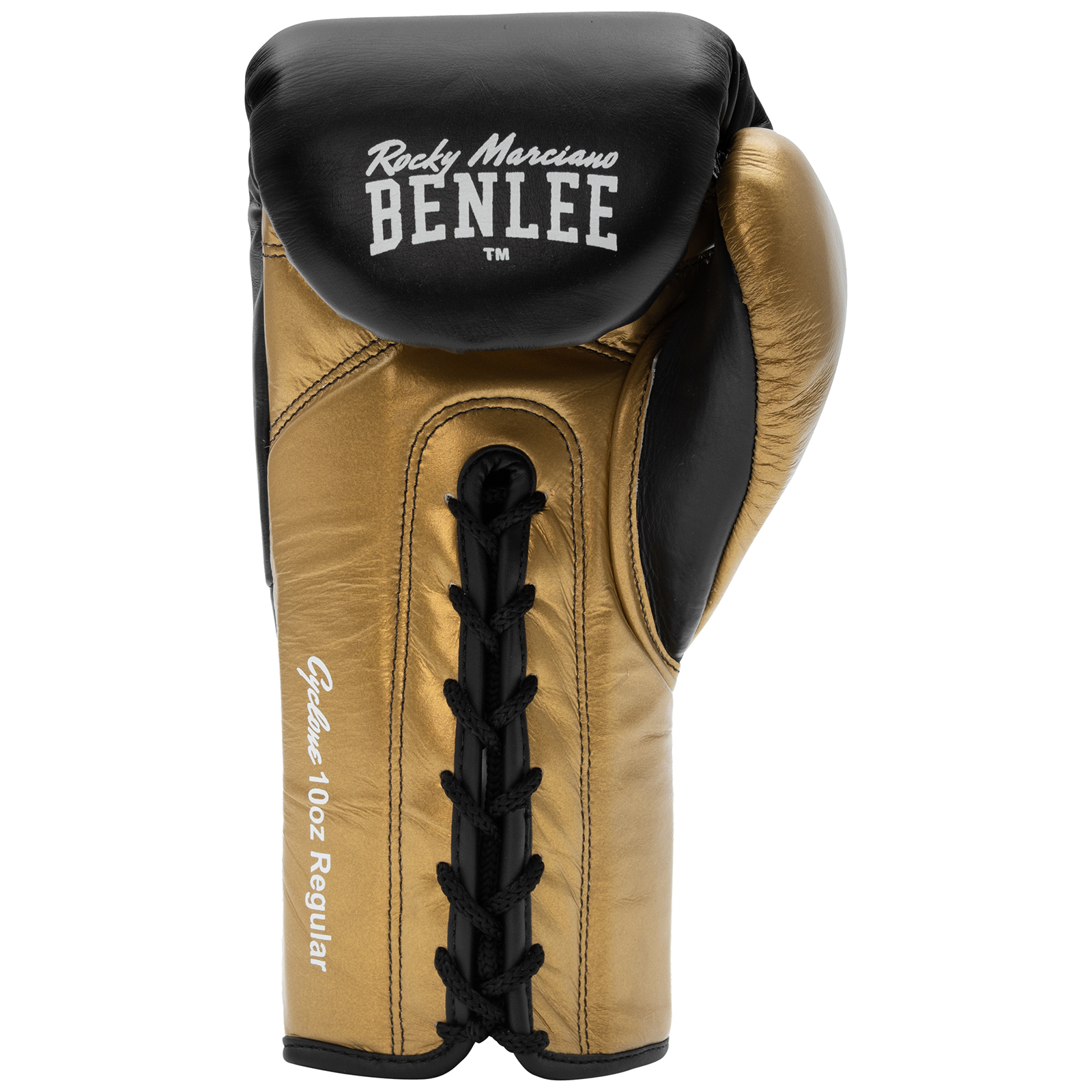 CYCLONE Boxhandschuhe aus Leder - 190095 (6012 Gold/White/Black)