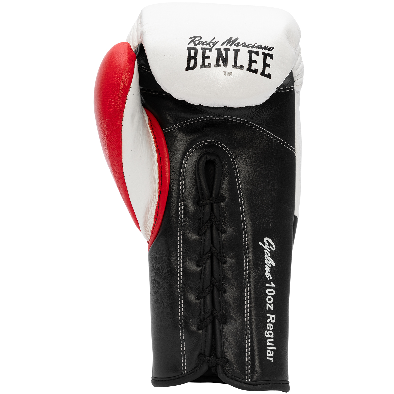 CYCLONE Boxhandschuhe aus Leder - 190095 (7512 White/black/red)