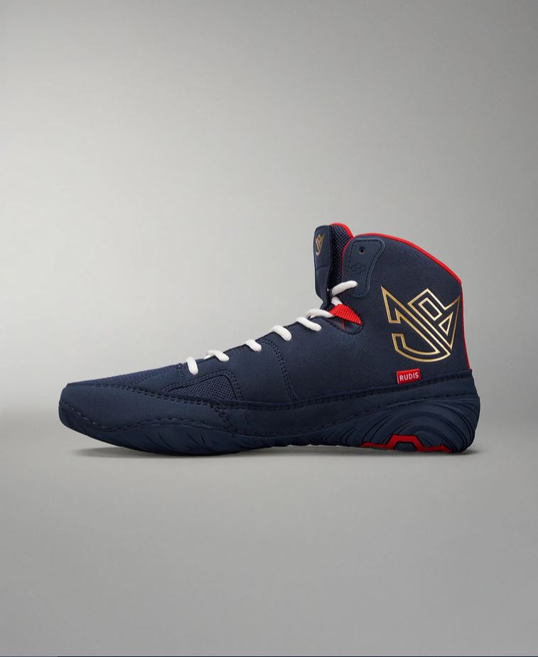 Ringerschuhe Jordan Burroughs JB1 Adult Wrestling Shoes - Navy